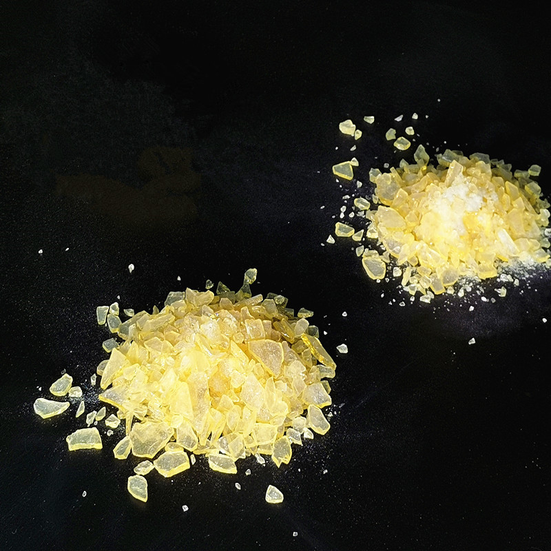Baik Glossy Maleic Resin Serpihan Kuning Digunakan Untuk Pencetakan Intaglio